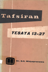 Image of YESAYA 13-27