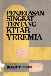 Image of PENJELASAN SINGKAT TENTANG KITAB YEREMIA