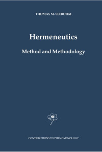 Image of Hermeneuutics : Method and Methodology