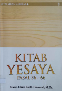 Image of KITAB YESAYA PASAL 56-66