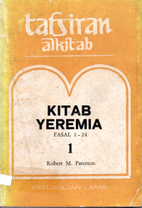 Image of KITAB YEREMIA FASAL 1-24 Jilid 1