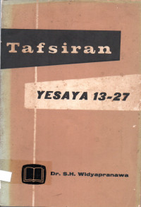 Image of YESAYA 13-27
